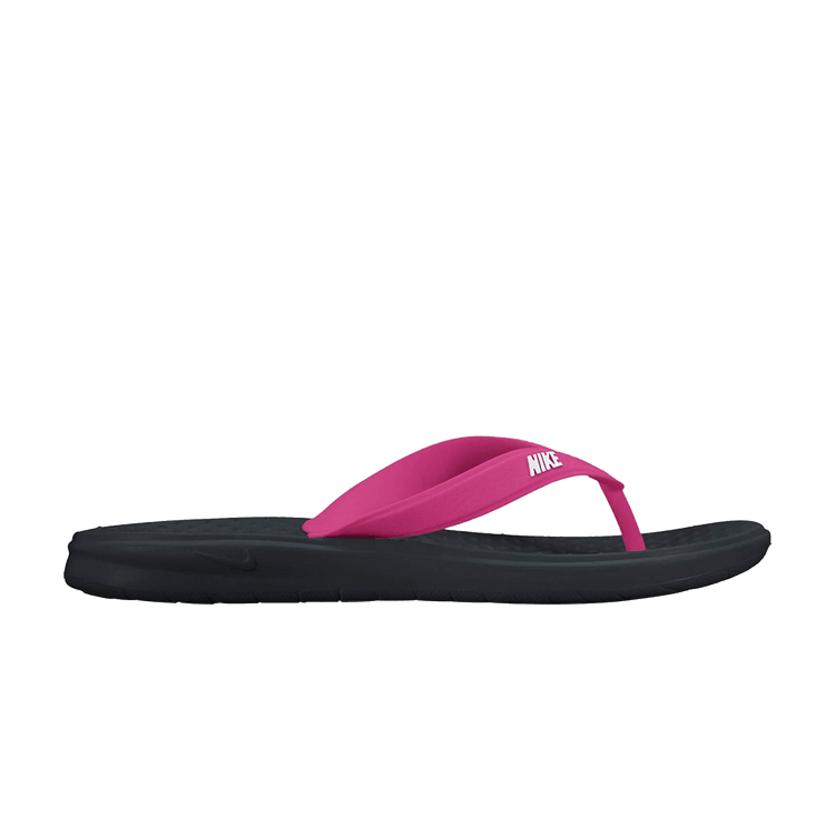 Nike Wmns Solar Thong 'Black White Vivid Pink'