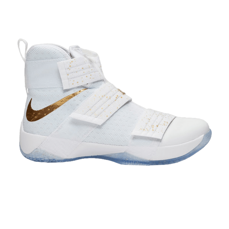 Nike Zoom LeBron Soldier 10 'Gold Swoosh'