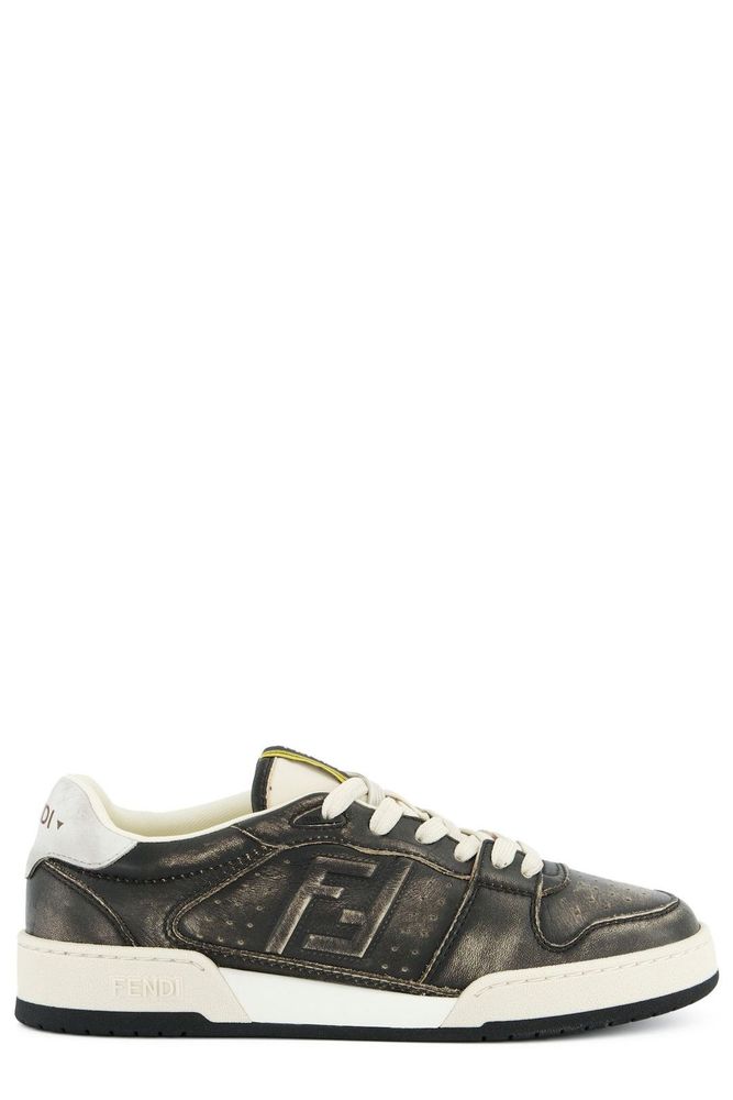 Fendi Match Low-Top Sneakers