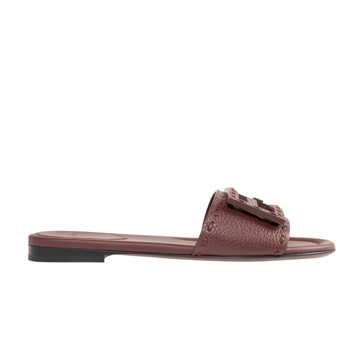 Fendi Wmns Baguette Slide 'Bordeaux'