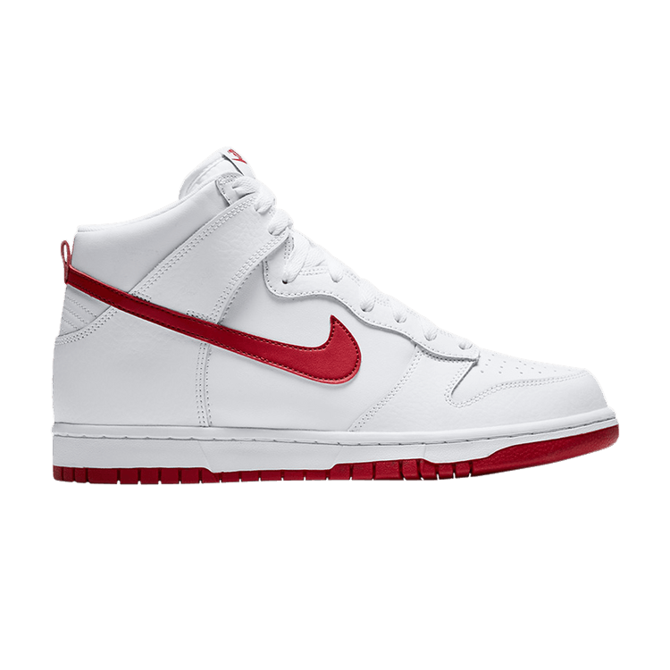 Nike Dunk High 'White Gym Red'