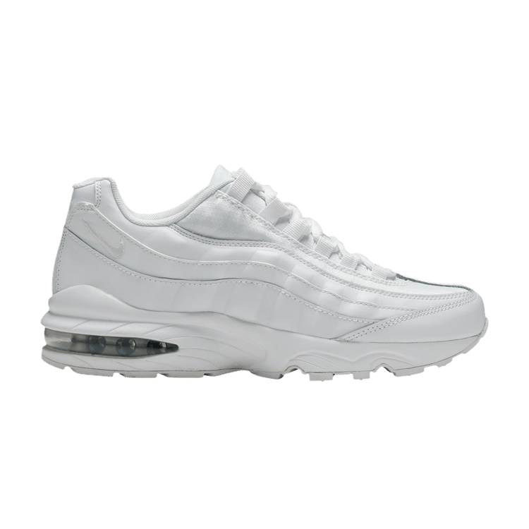 Nike Air Max 95 GS 'White Metallic Silver'