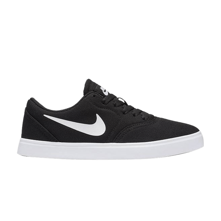 Nike Check Canvas SB GS 'Black'