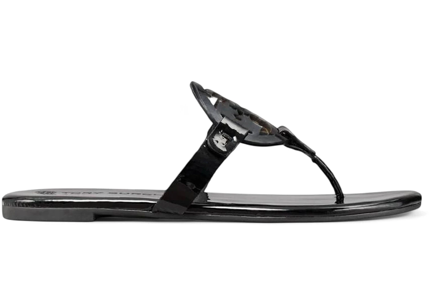 Tory Burch Miller Soft Sandals Perfect Black (Women's)