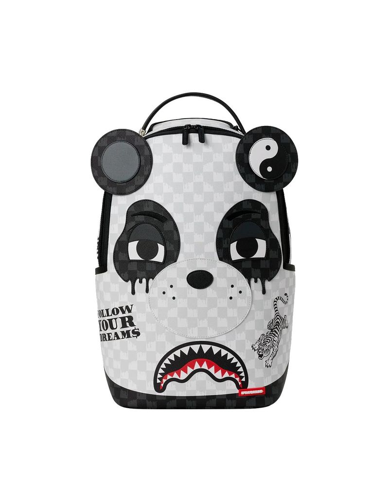 Sprayground Panda Face Graphic Backpack