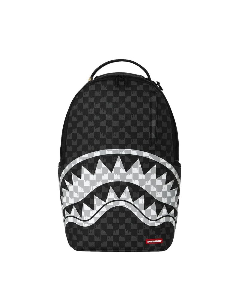 Sprayground Drip Check Shark Backpack
