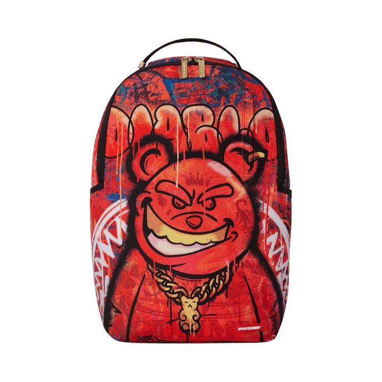 Sprayground Diablo Mural Fire Backpack 'Red'