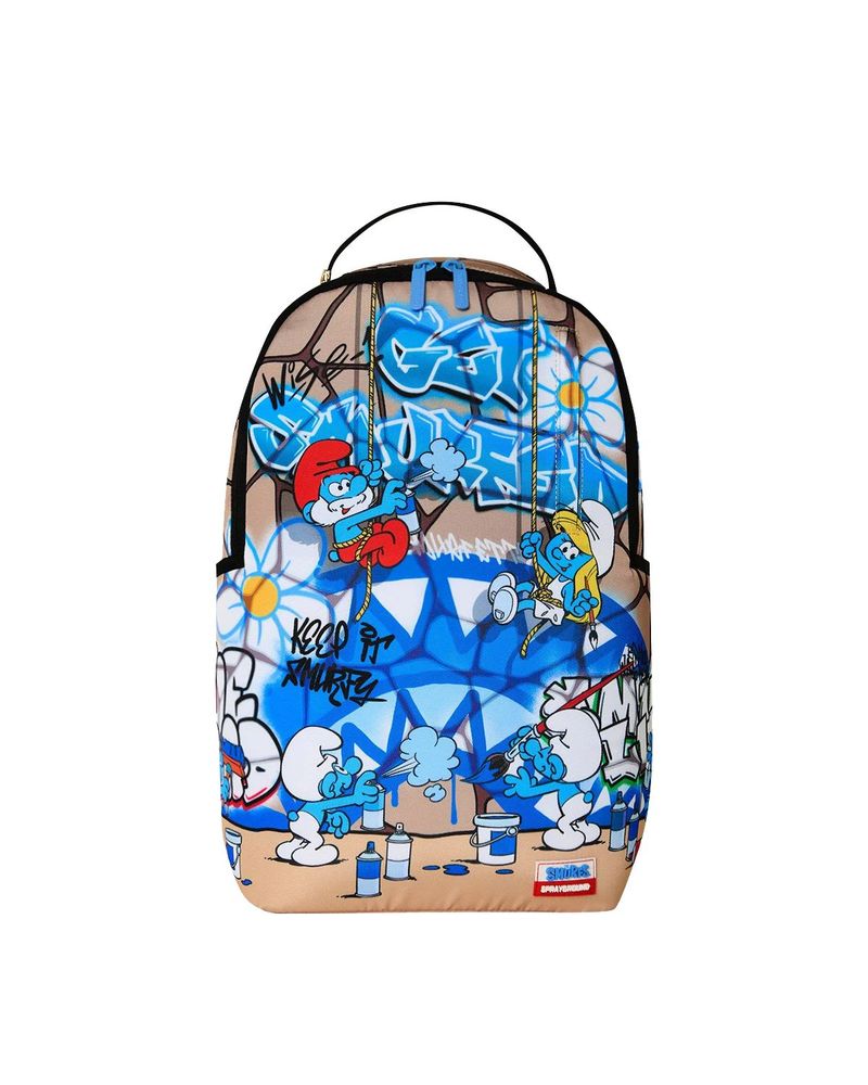 Sprayground Smurfs Art Party Backpack
