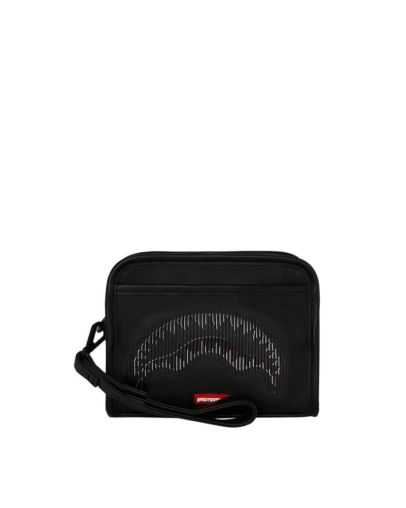 Sprayground Disappearing Shark Clutch Bag