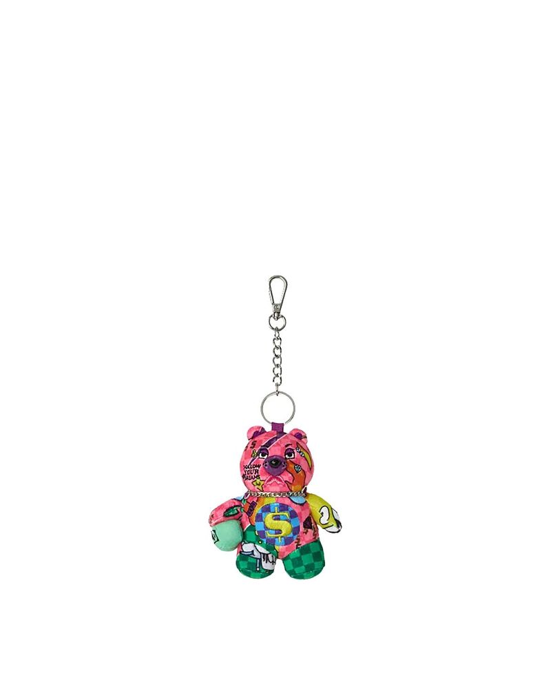 Sprayground Wild Wtf Bear Keychain
