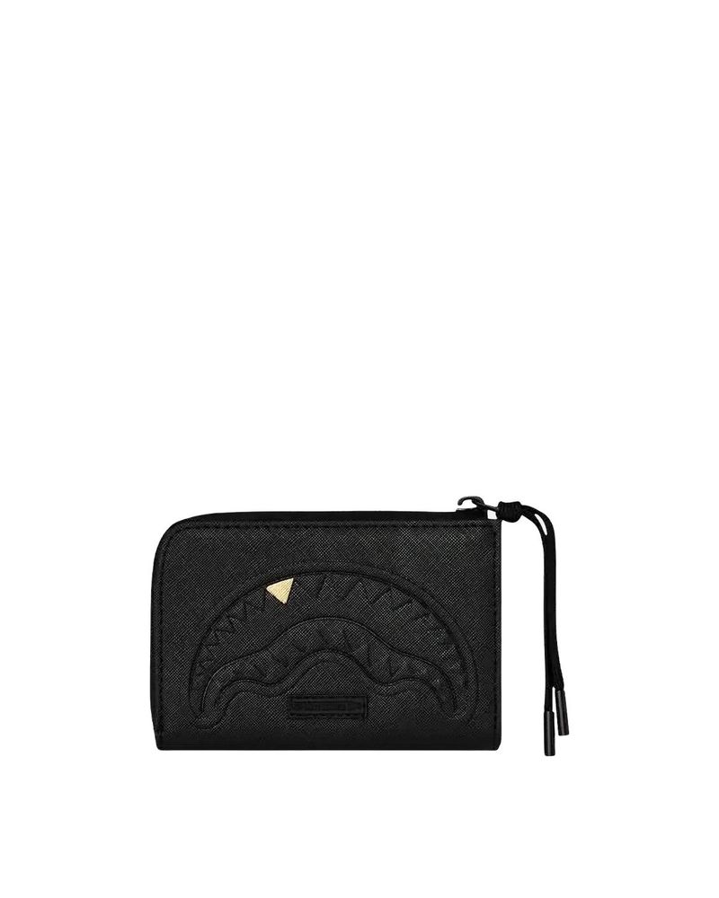 Sprayground Shark Mouth Zip-Around Wallet