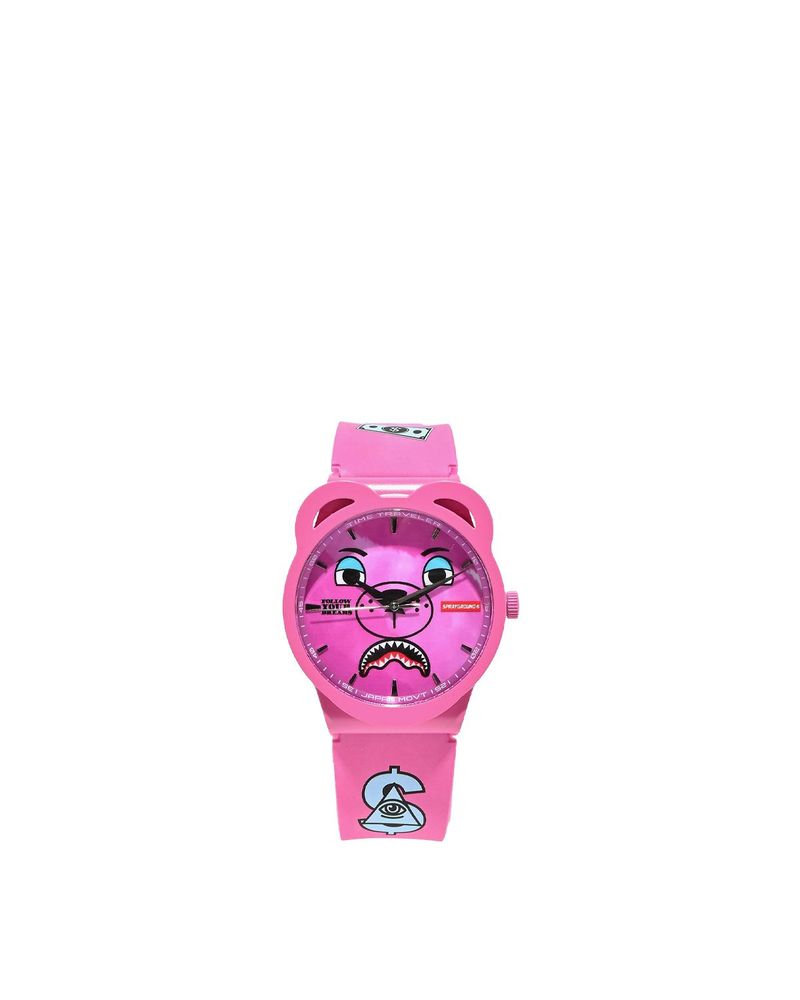 Sprayground Pinkbear Analog Watch