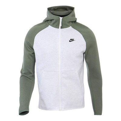 NIKE SPORTSWEAR NSW TECH FLEECE HOODIE FULL ZIP 'Heather Grey Birch'