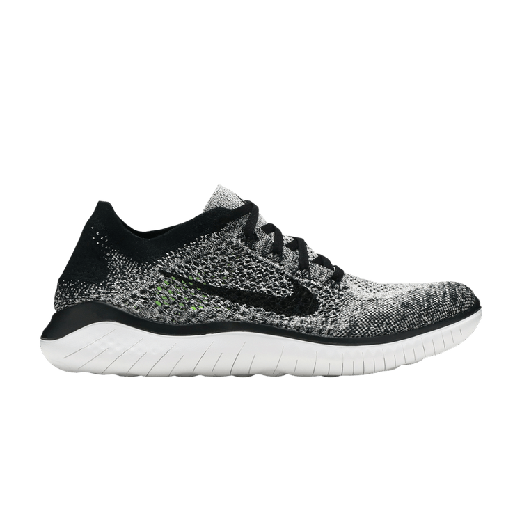 Nike Free RN Flyknit 2018 'White Black'