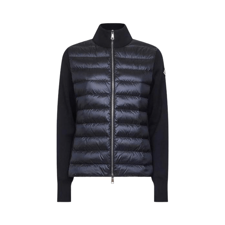 Moncler Quilted Cardigan 'Navy'