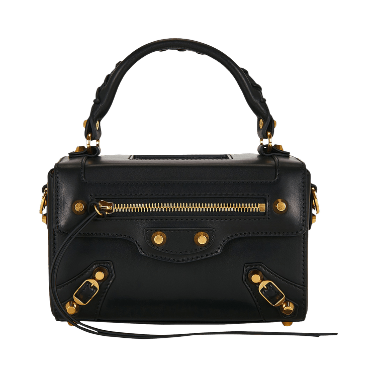 Balenciaga Le City Sleek Box Bag 'Black/Ruby'