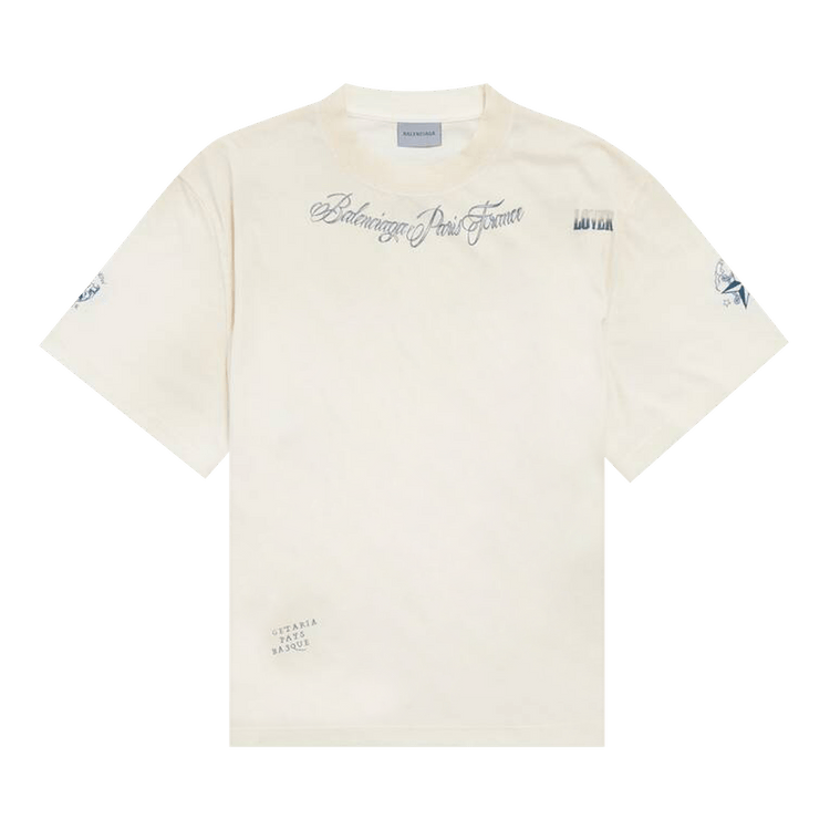 Balenciaga Short-Sleeve Top 'Ivory'