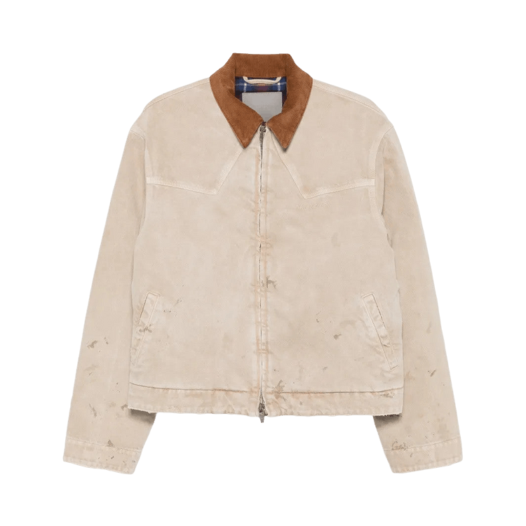 Balenciaga Denim Workwear Jacket 'Beige'