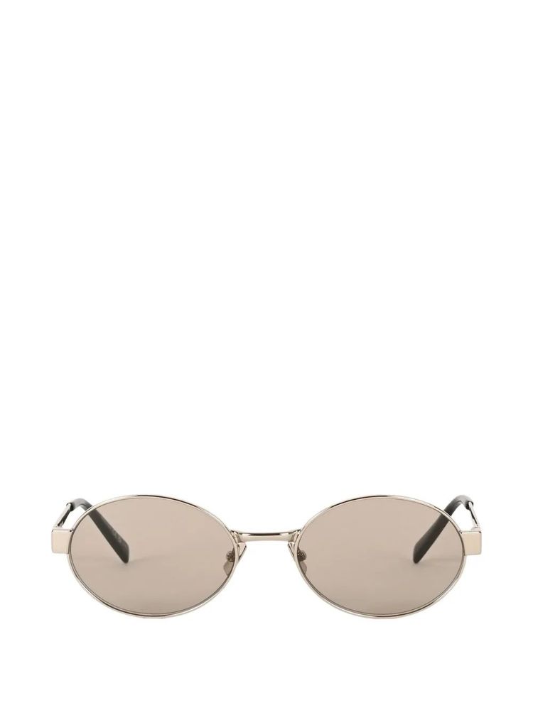 Saint Laurent Eyewear Oval Frame Sunglasses