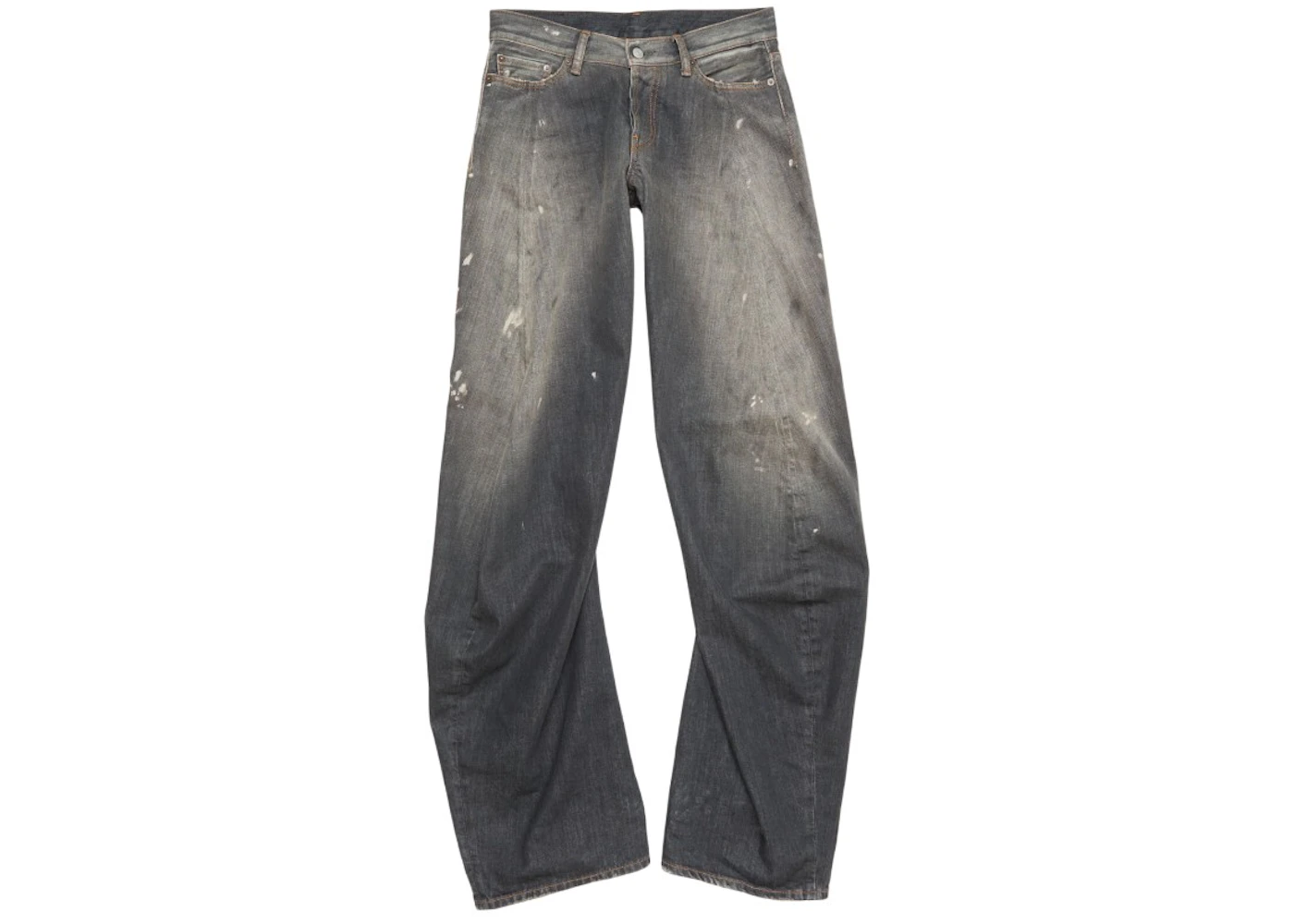Acne Studios Loose Fit Jeans Black