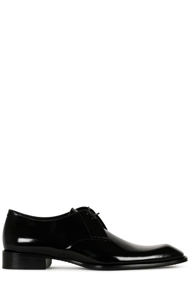 Saint Laurent Polished Derby Shoes