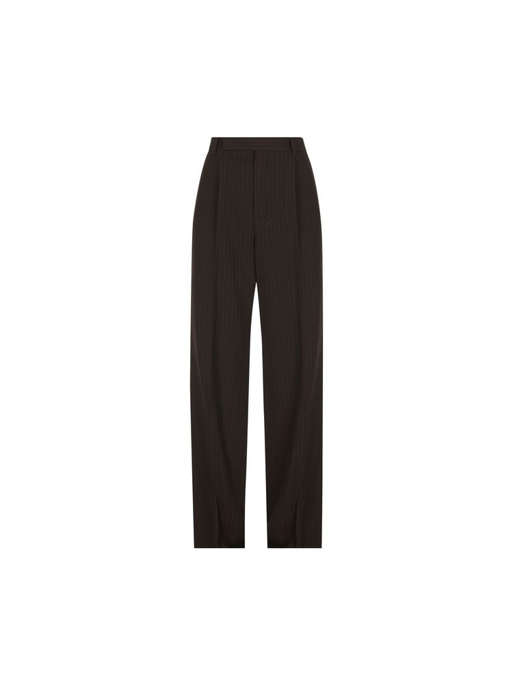 Saint Laurent Pinstripe Tailored Pants