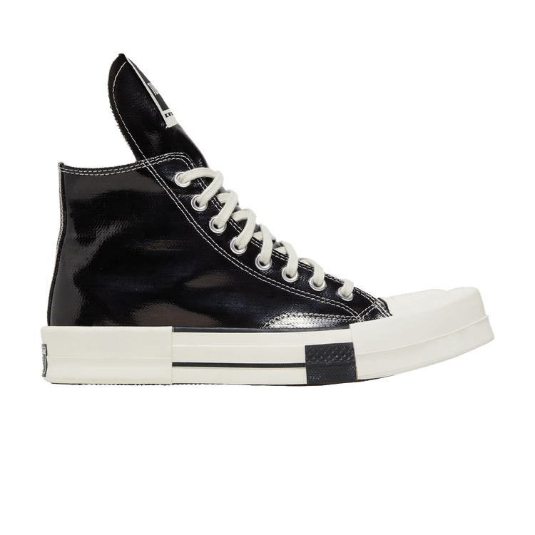 Rick Owens x Converse TURBODRK Chuck 70 High 'Black Lacquer'