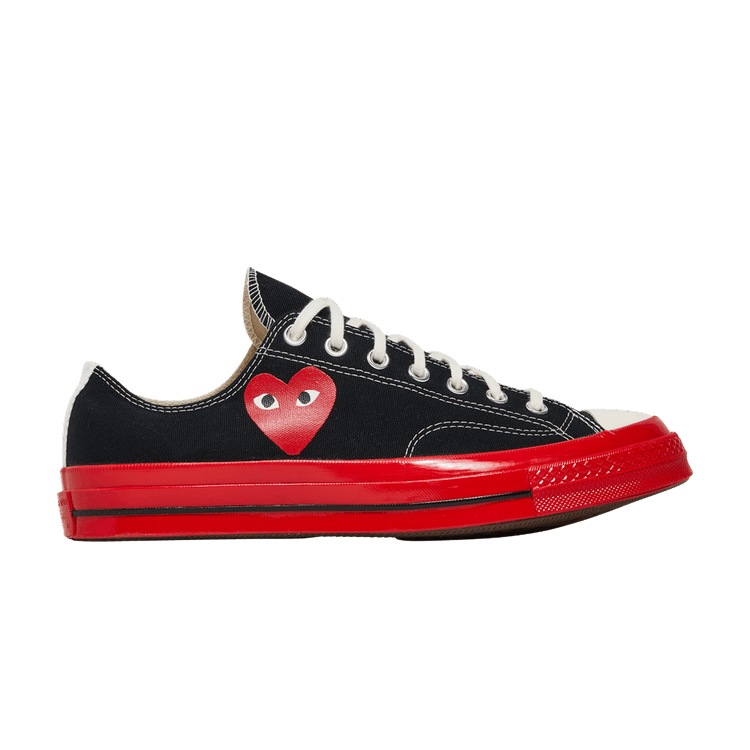 Comme des Garçons Play x Converse Chuck 70 Low 'Black Red'