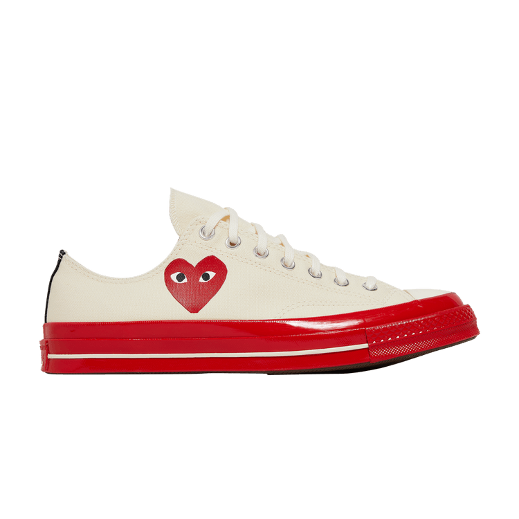 Comme des Garçons Play x Converse Chuck 70 Low 'Pristine Red'