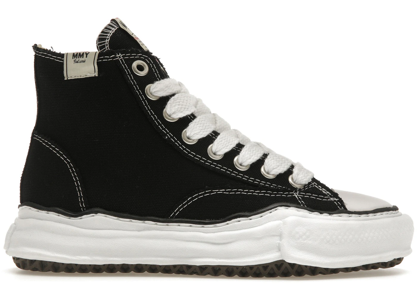 Maison Mihara Yasuhiro Peterson OG Sole Canvas High Black