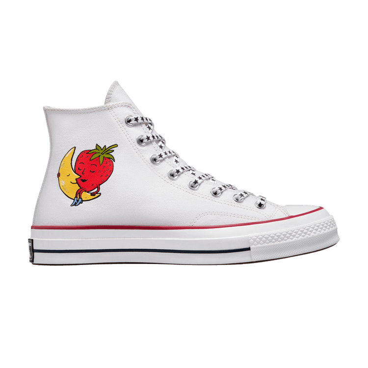 Sky High Farm Workwear x Converse Chuck 70 High 'Strawberry Moon - White'