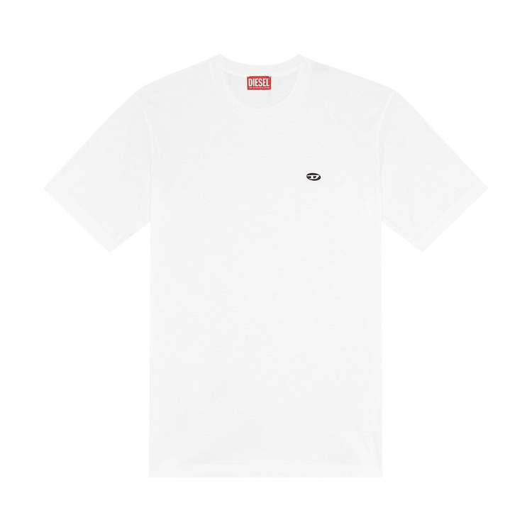 Diesel Oval Patch T-Shirt 'White'