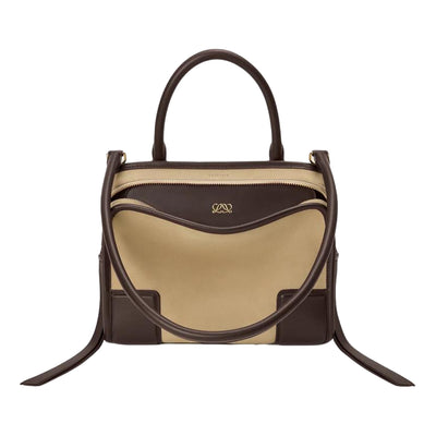 (WMNS) Loewe Small Amazona 180 Bag 'Oro Chocolat'