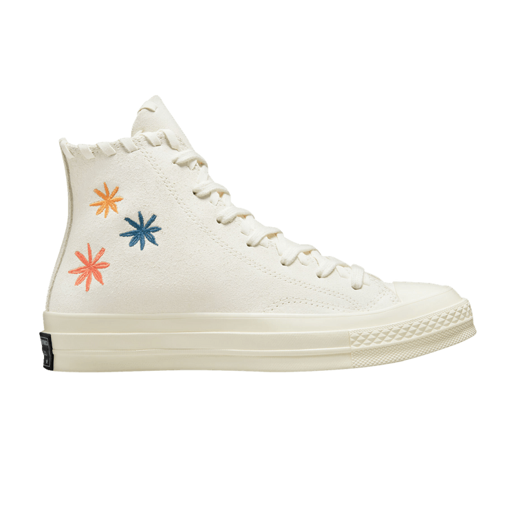 Converse Wmns Chuck 70 High 'Embroidered Floral - Egret'
