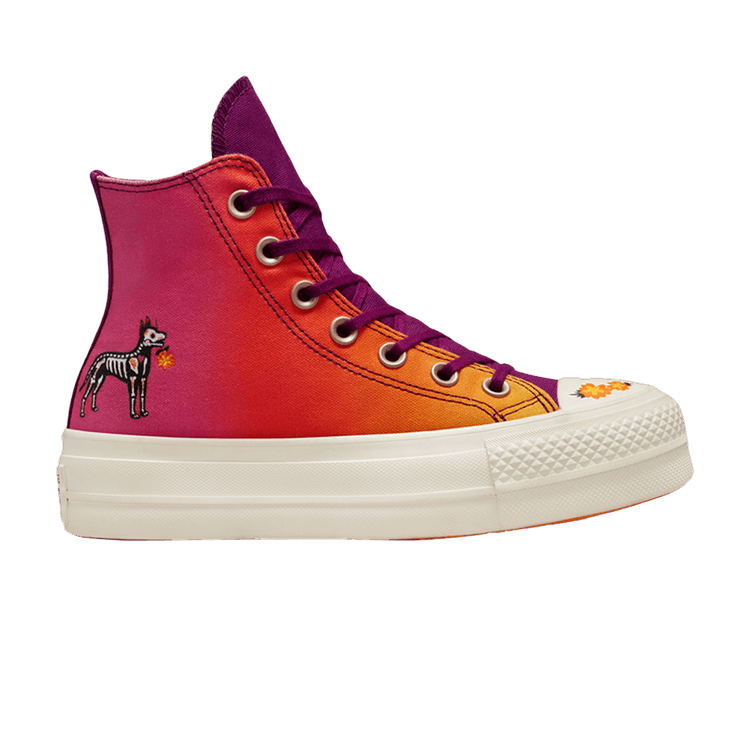 Converse Wmns Chuck Taylor All Star Lift High 'Día de Muertos'