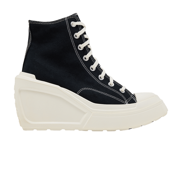 Converse Wmns Chuck 70 De Luxe Wedge 'Black Egret'