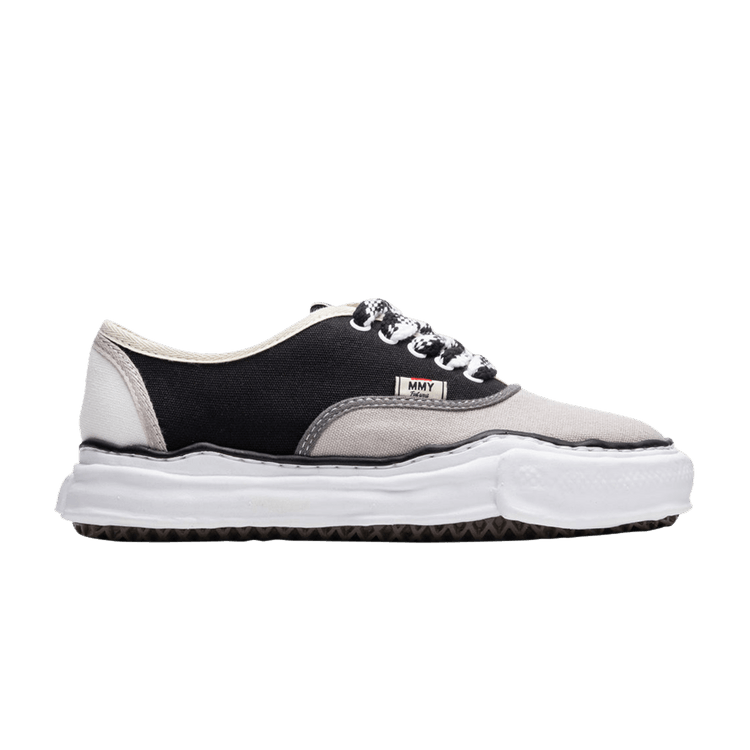 Maison Mihara Yasuhiro Baker OG Sole Canvas Low 'Black White'