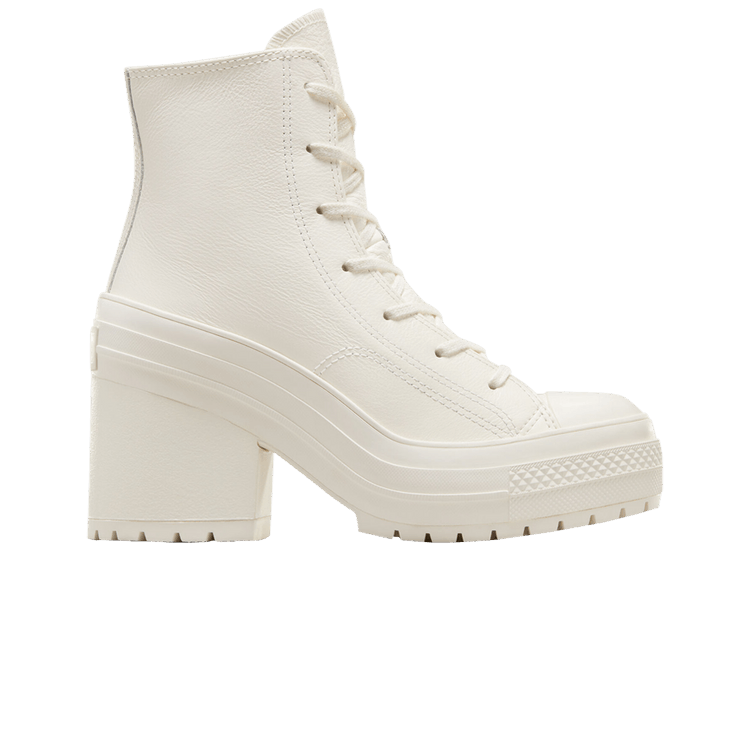 Converse Wmns Chuck 70 De Luxe Heel Leather High 'Egret'
