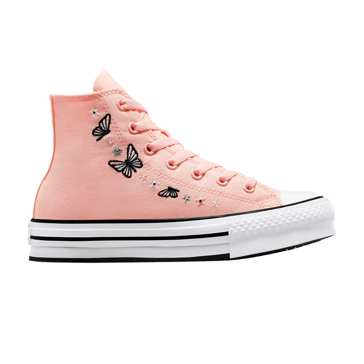 Converse Chuck Taylor All Star EVA Lift High GS 'Butterflies'