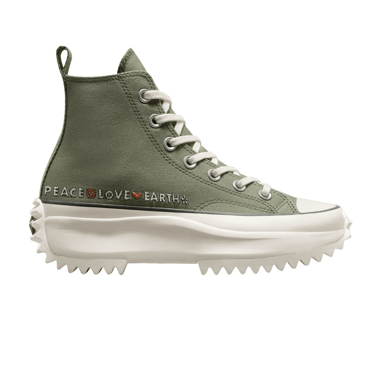 Converse Run Star Hike Platform High 'Peace, Love, Earth'