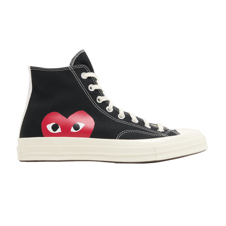 Comme des Garçons PLAY x Converse Chuck 70 High 'Black' 2023