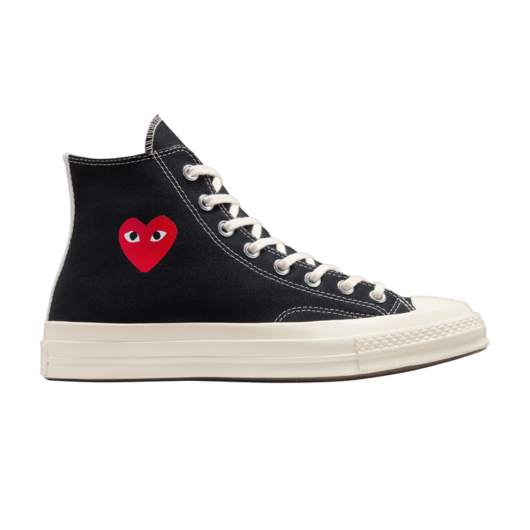 Comme des Garçons PLAY x Converse Chuck 70 High 'Single Heart - Black'