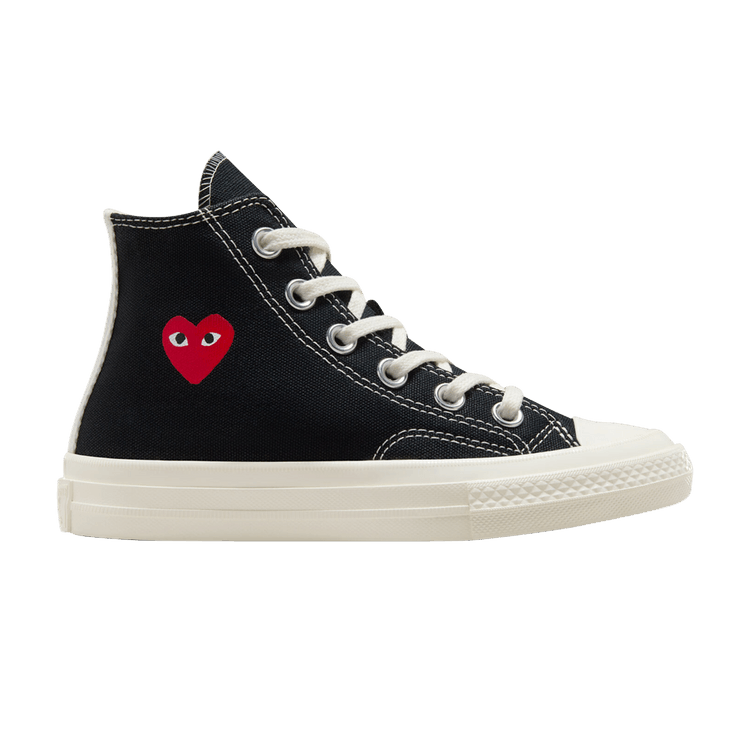 Comme des Garçons PLAY x Converse Chuck 70 High PS 'Single Heart - Black'
