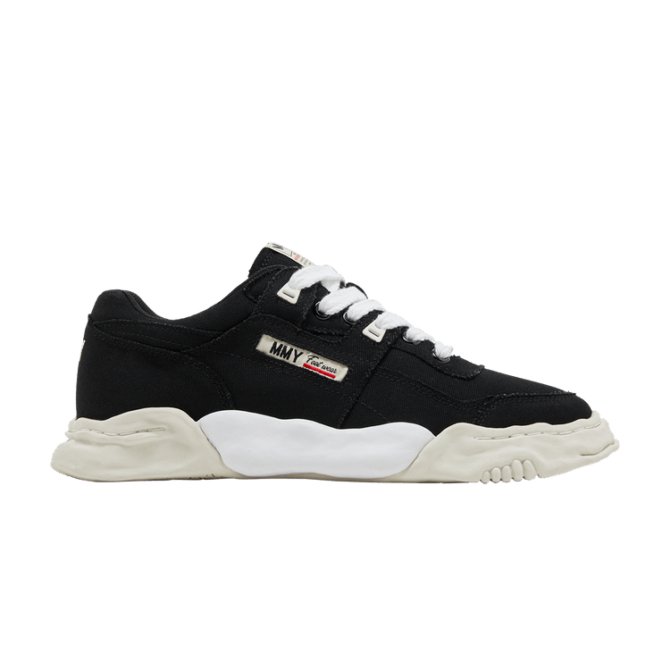 Maison Mihara Yasuhiro Parker OG Sole Cow Canvas Low 'Black'