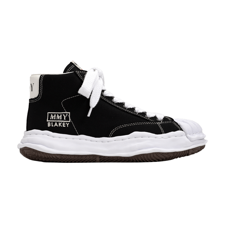 Maison Mihara Yasuhiro Blakey OG Sole Canvas High 'Black White'