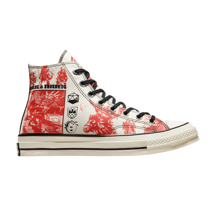 Dungeons & Dragons x Converse Chuck Taylor All Star High 'Egret Red'