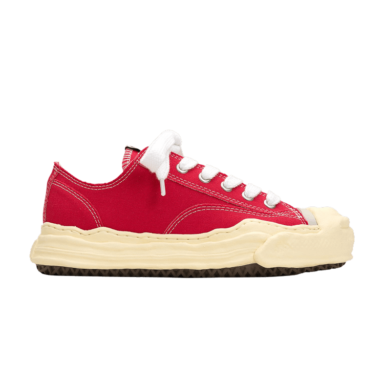 Maison Mihara Yasuhiro Hank Vintage Sole Canvas Low 'Red'
