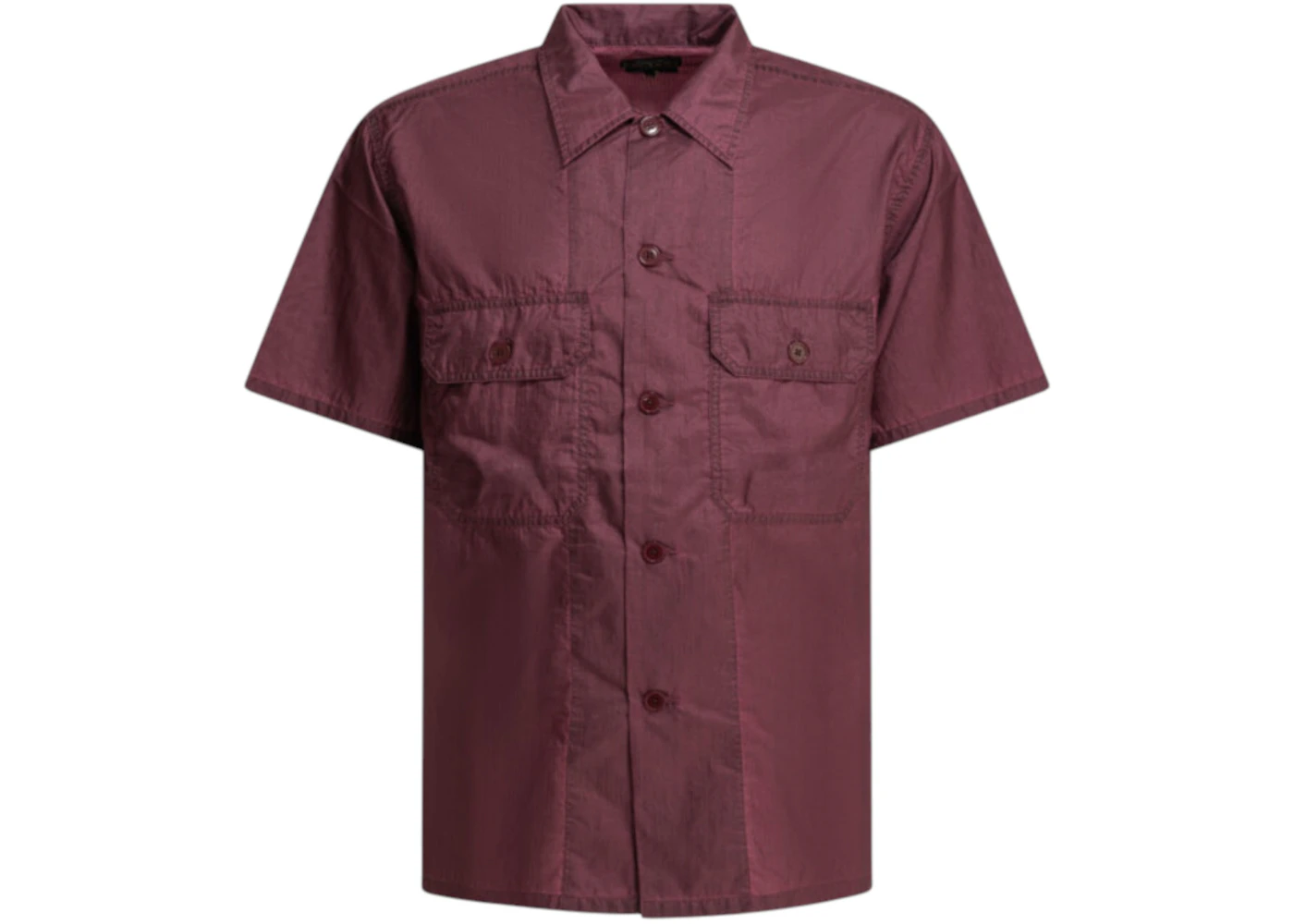 Beams Plus Mil Sht Casual Shirt Fuchsia