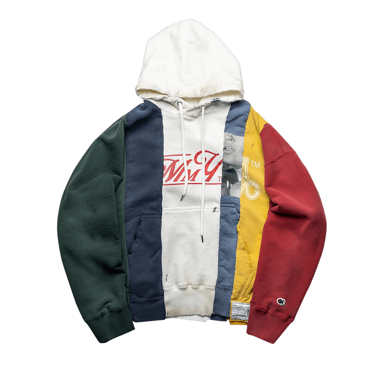 Maison Mihara Yasuhiro Vertical Switching Hoodie 'Multi'