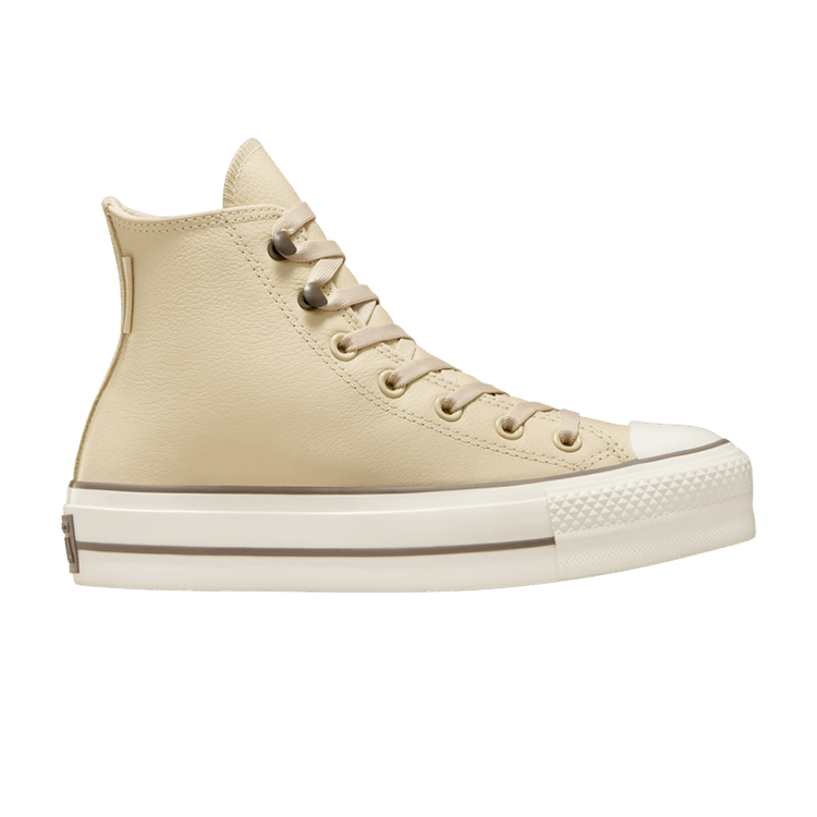 Converse Wmns Chuck Tayor All Star Lift Platform High 'Weatherized Leather - Miso Glaze'
